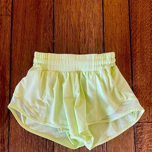 RARE Lululemon Hotty hot shorts! Size 0 and regular length!